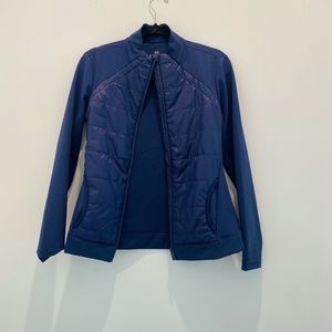 SOUTHERN TIDE - JOSETTE MIXED MEDIA FULL ZIP ATHLETIC JACKET